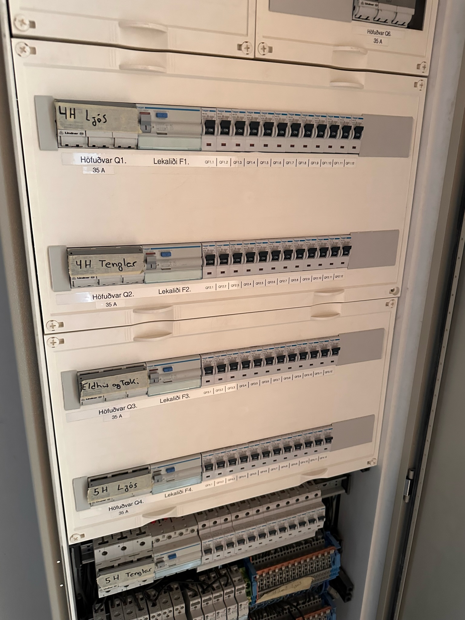 SELT / SOLD Rafmagnstafla 5