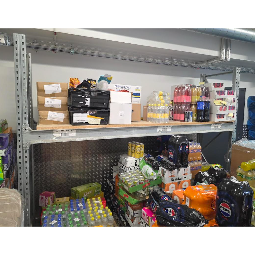 SELT / SOLD Brettarekki, H230xB293xD75sm. (1 bil)