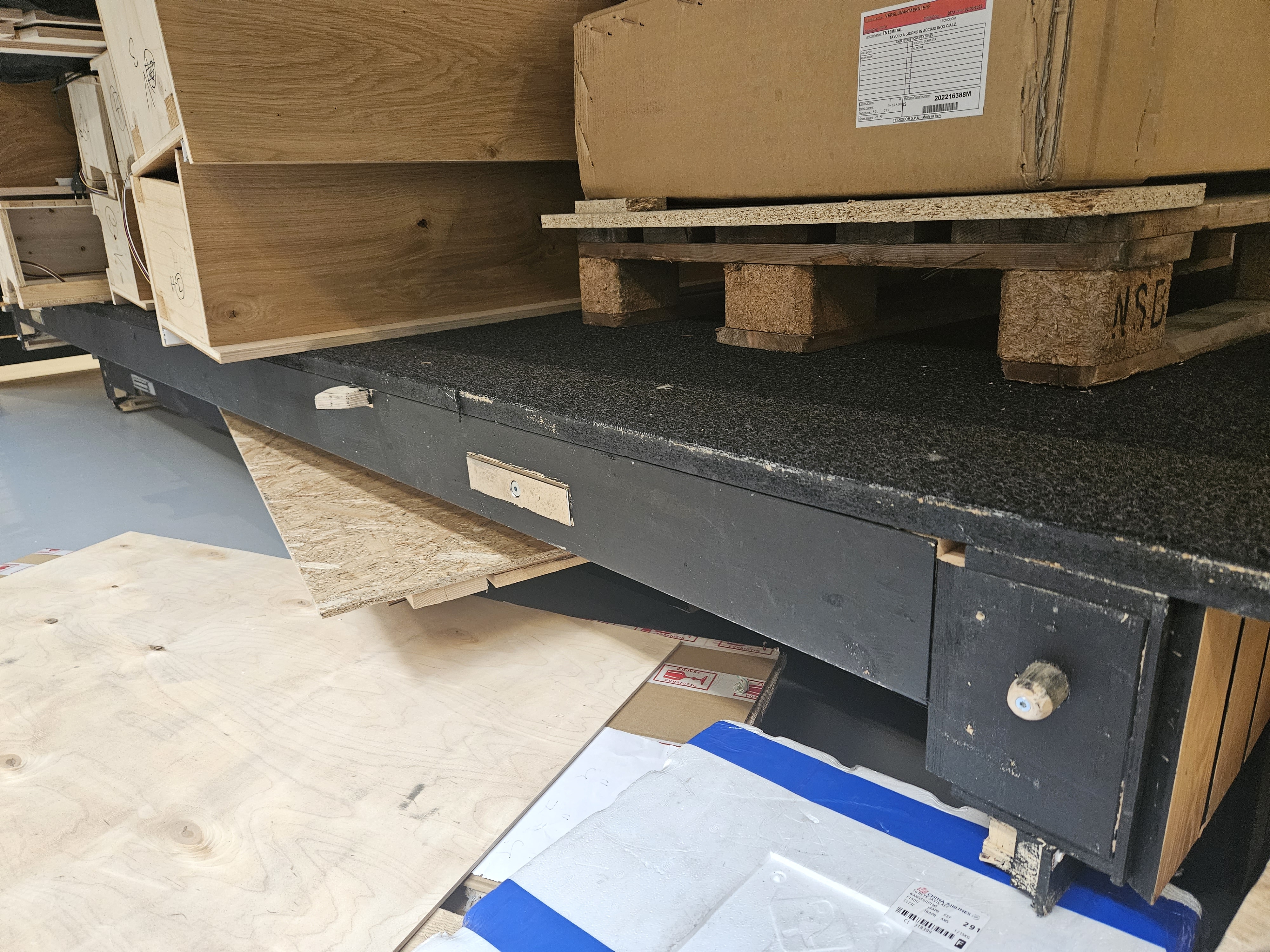 SELT / SOLD Tónlistarsvið - sýningarsvið 7x4m - á hjólum - vönduð sérsmíði 13
