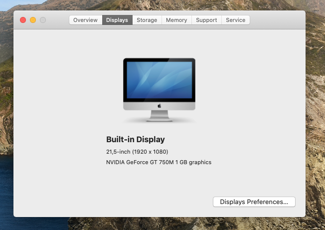 SELT / SOLD iMac Catalina - Late 2013 4