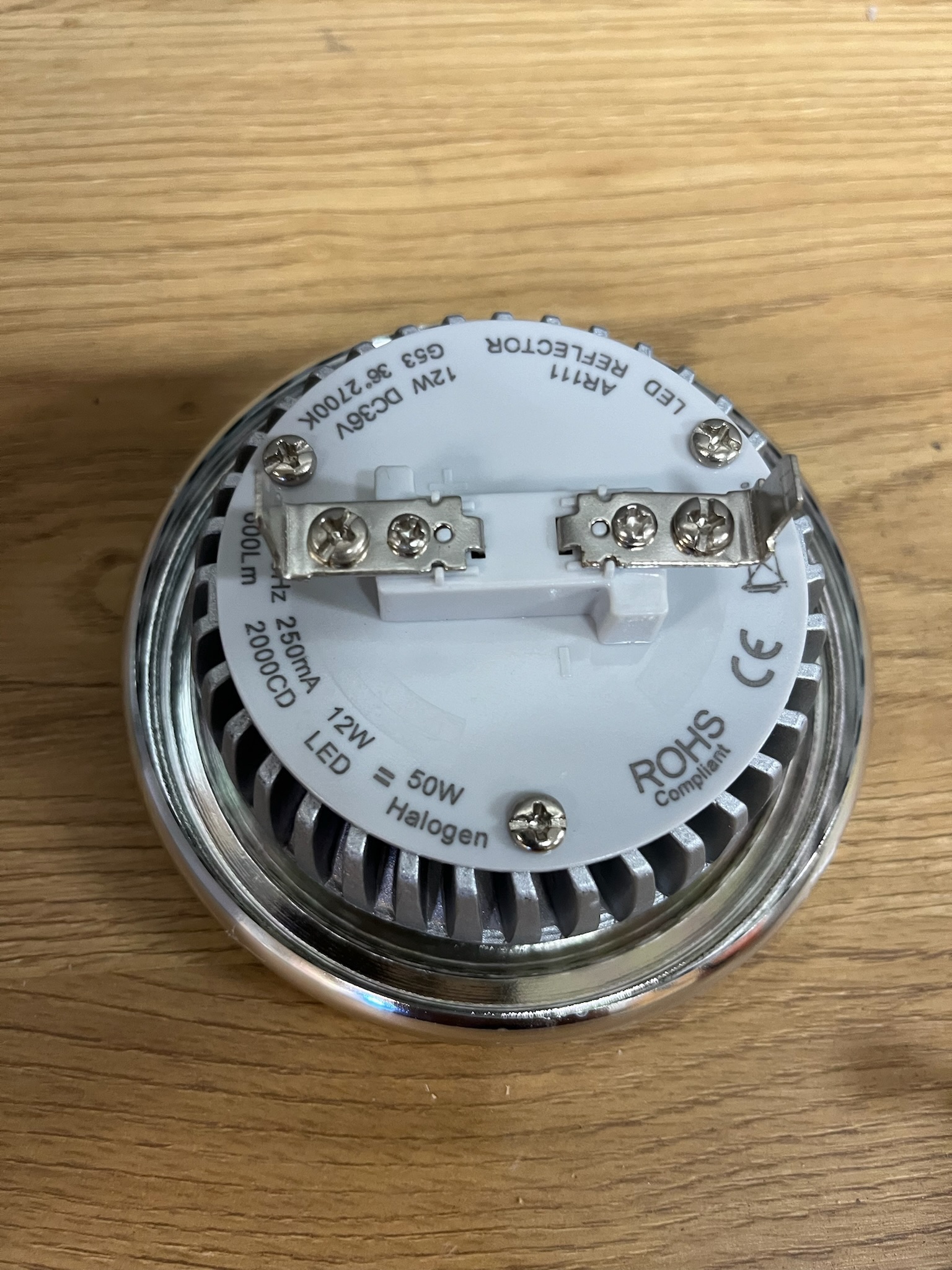 LED G53 AR111 12W loftljós, ónotuð (26 stk.) 3