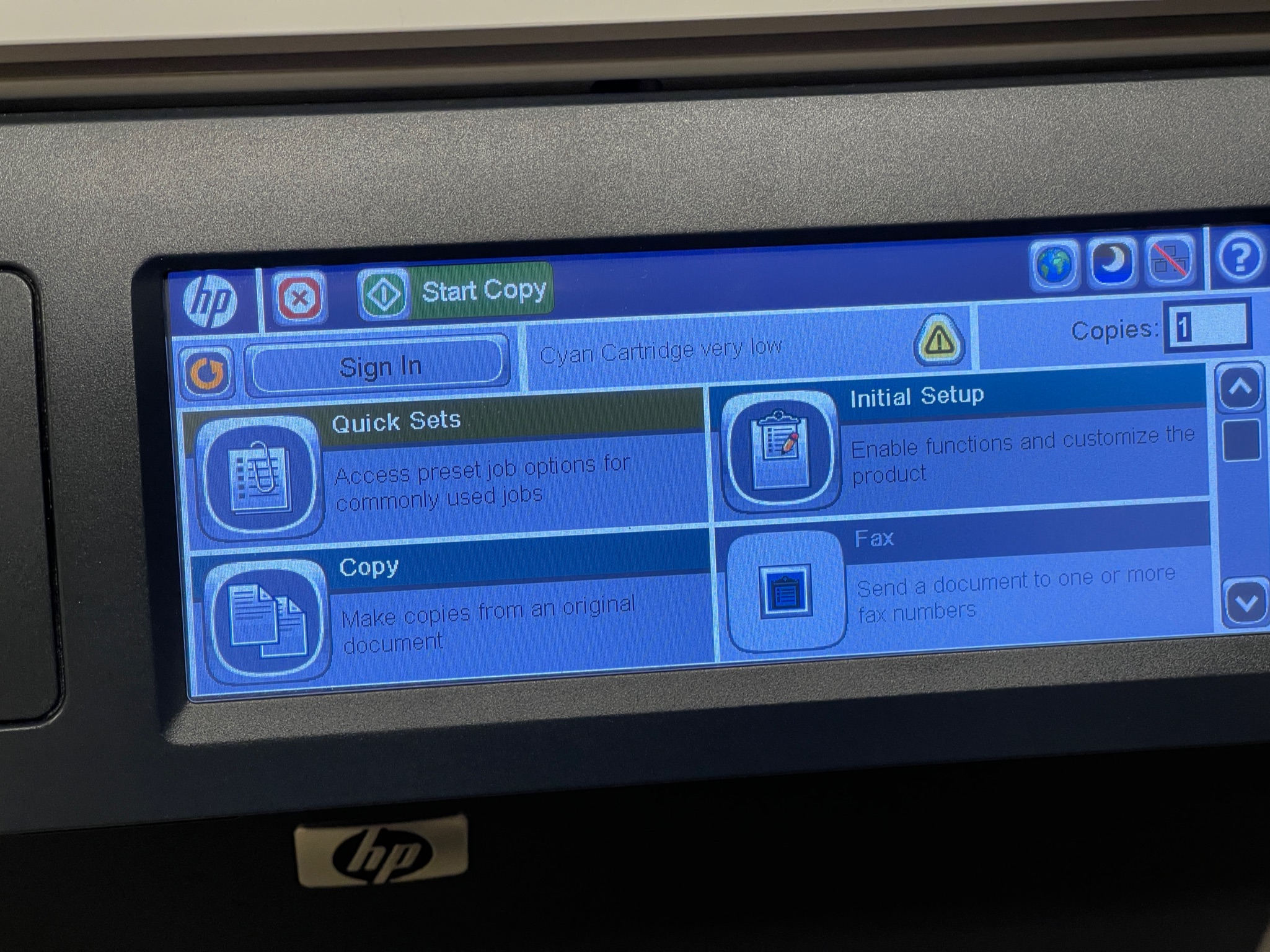 SELT / SOLD HP prentari, Color LaserJet CM4540 MFP 12