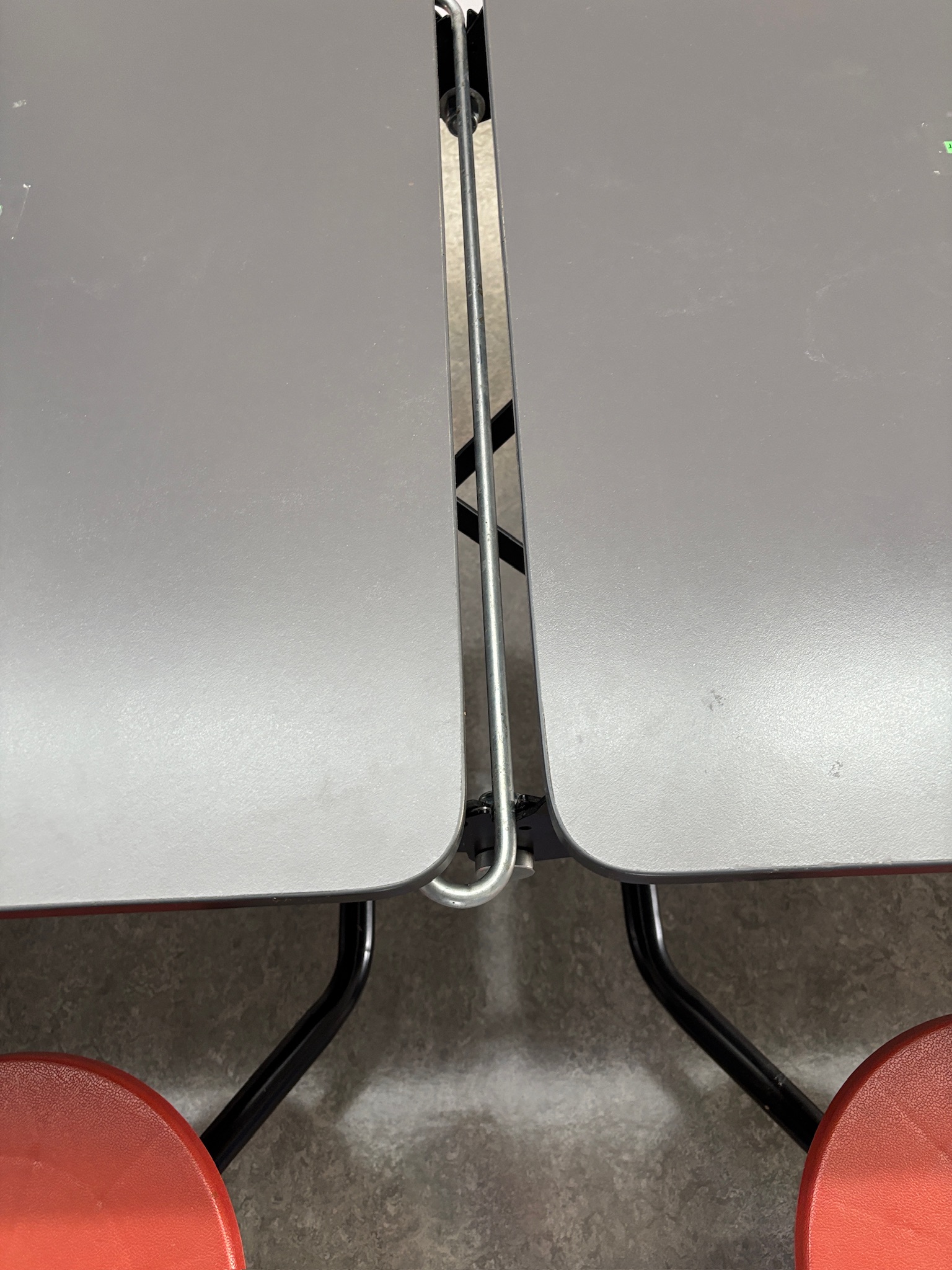 SELT / SOLD Samfellanlegt mötuneytisborð fyrir leikskóla, B370xD76sm. 7