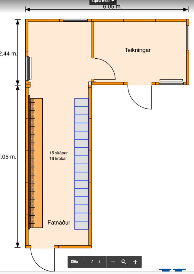 Gámaeining - vinnustofur - 2 stk til 5