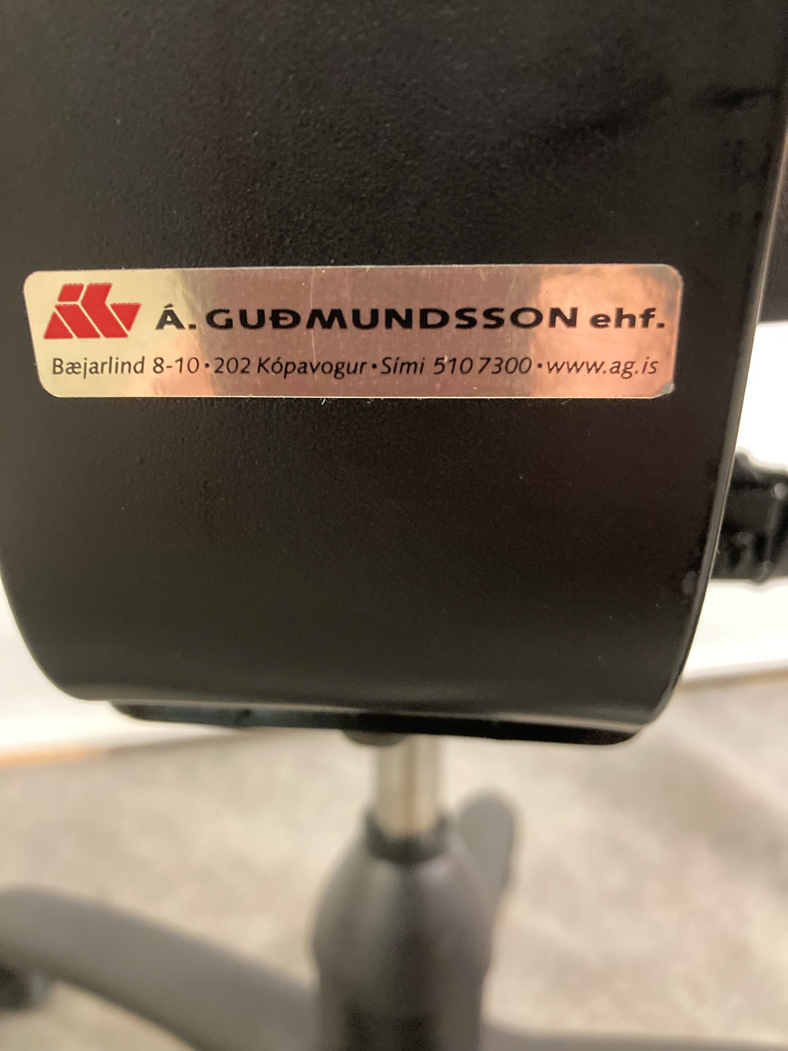 SELT / SOLD ÁG skrifstofustóll Mark 30 - takmarkað magn 6