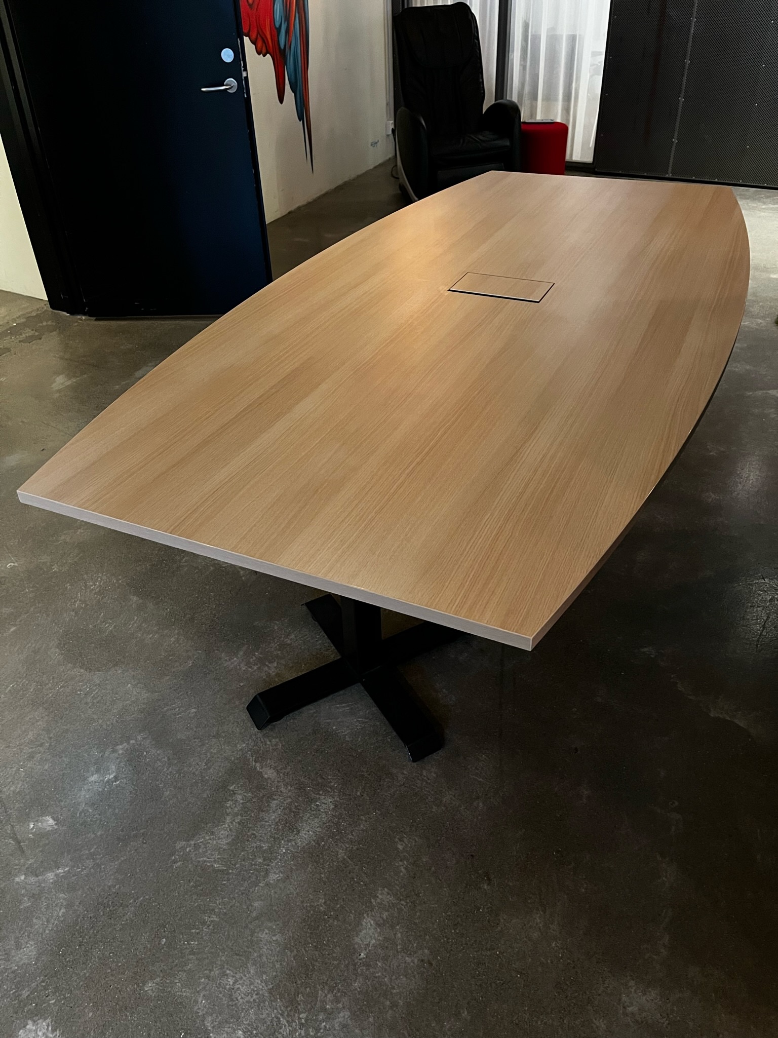 SELT / SOLD - Flott fundarborð - 250 x 120