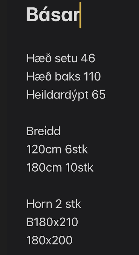 SELT / SOLD Veitingahúsbekkir 14