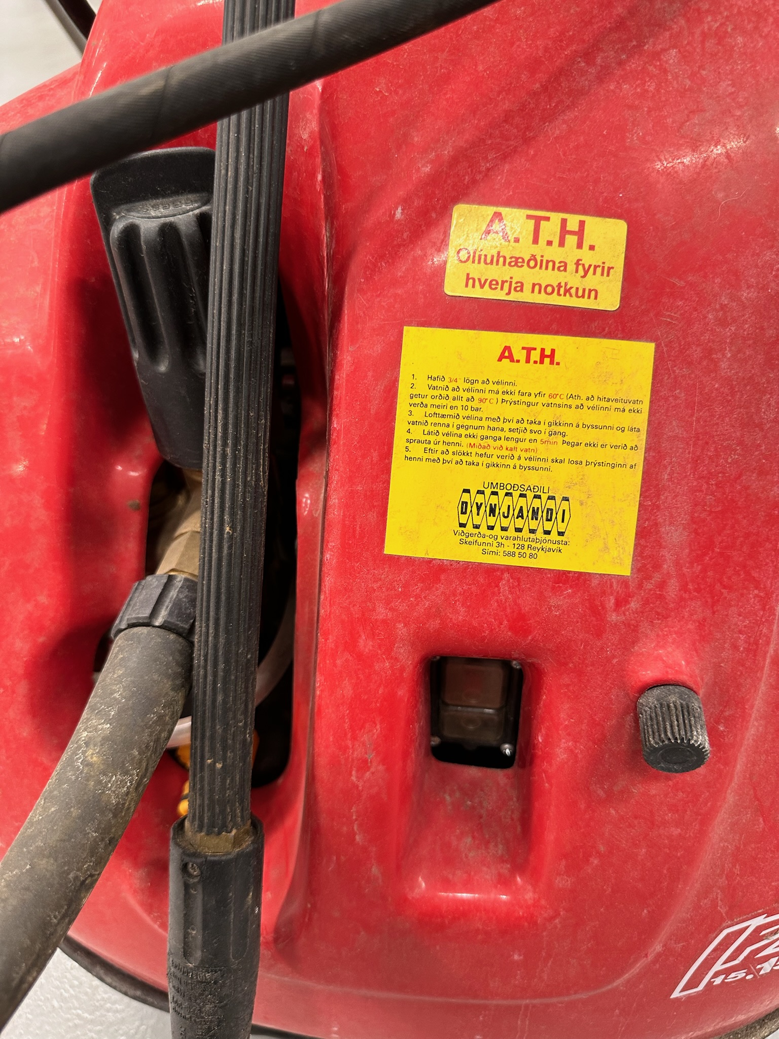 SELT / SOLD Interpump IPX 15.150 - 150 bar 60 gráður háþrýstidæla 4