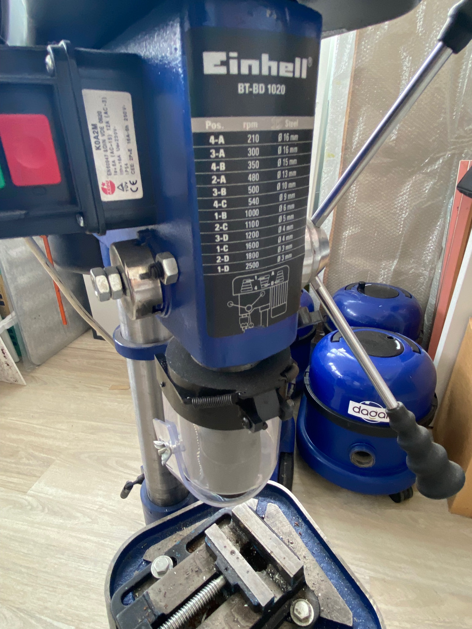SELT / SOLD - Standborvél - Einhell 5