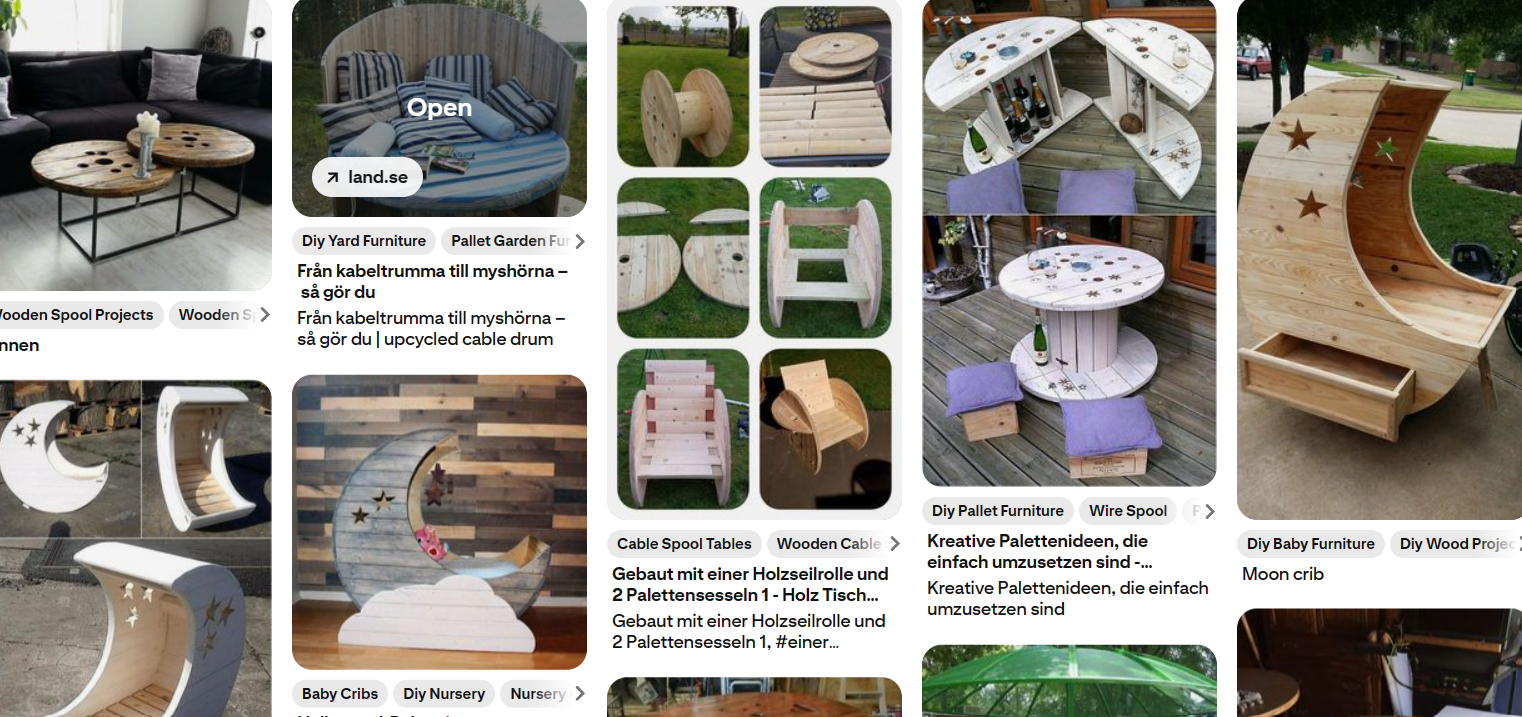 SELT / SOLD - Timburtromlur - timburkefli 80 til 240 sm. 3