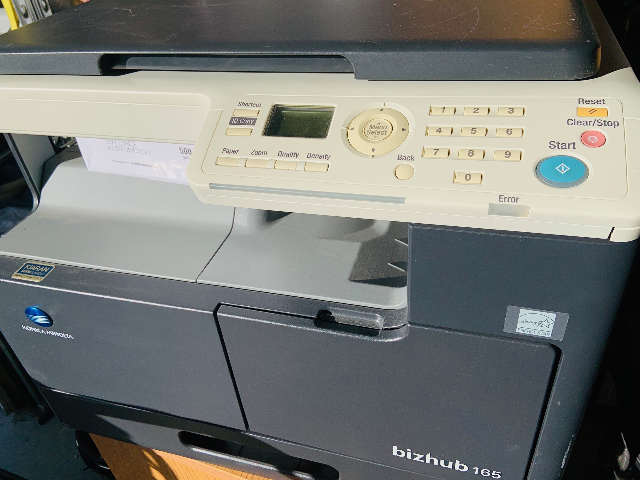 Selt/Endurnýtt-Konica Minolta bizhub 165 2