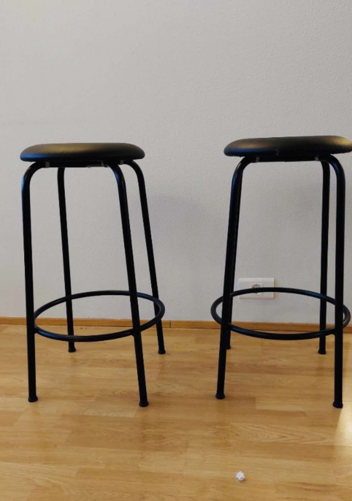 SELT / SOLD Barstólar frá Sólar (2 stk.)