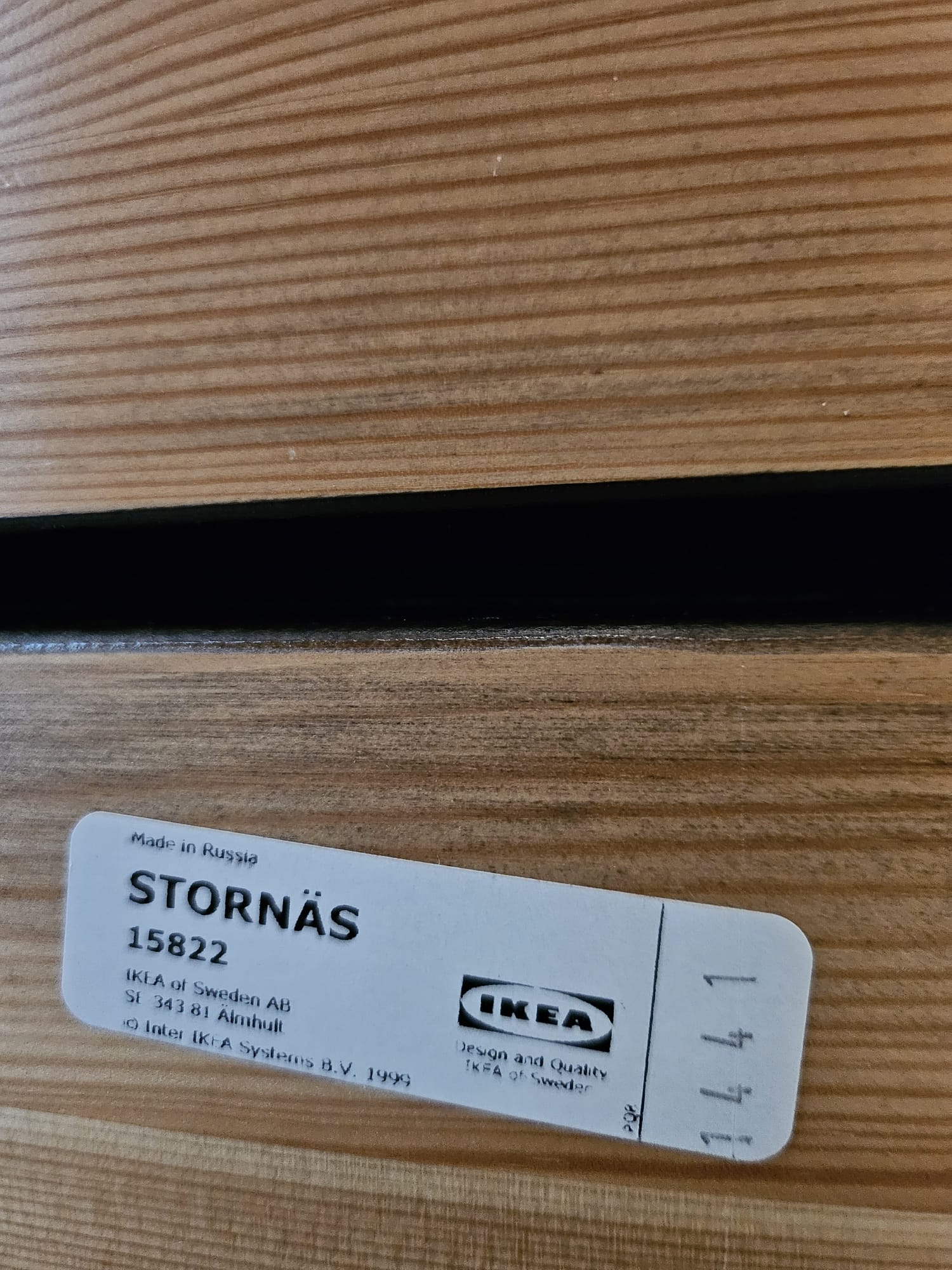 SELT / SOLD IKEA borð, 6-10 manna, L201/293xB105sm. 4
