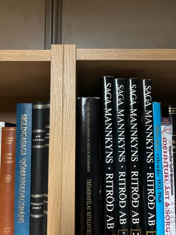 SELT / SOLDBókaskápar, H200 x B80 x D32 sm. (30 stk.) 7