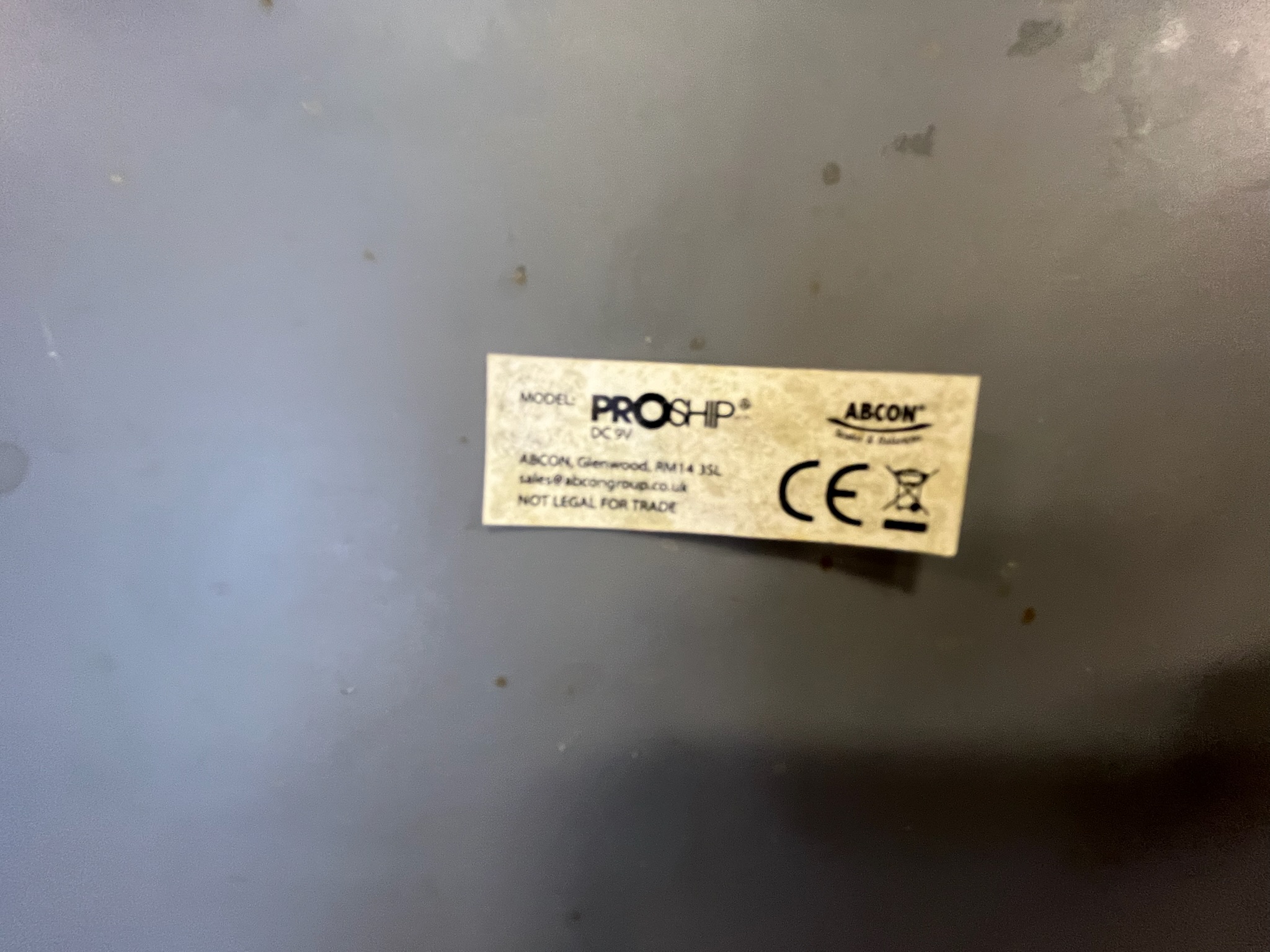 SELT / SOLD Proship pakkavog, 181kg. 4