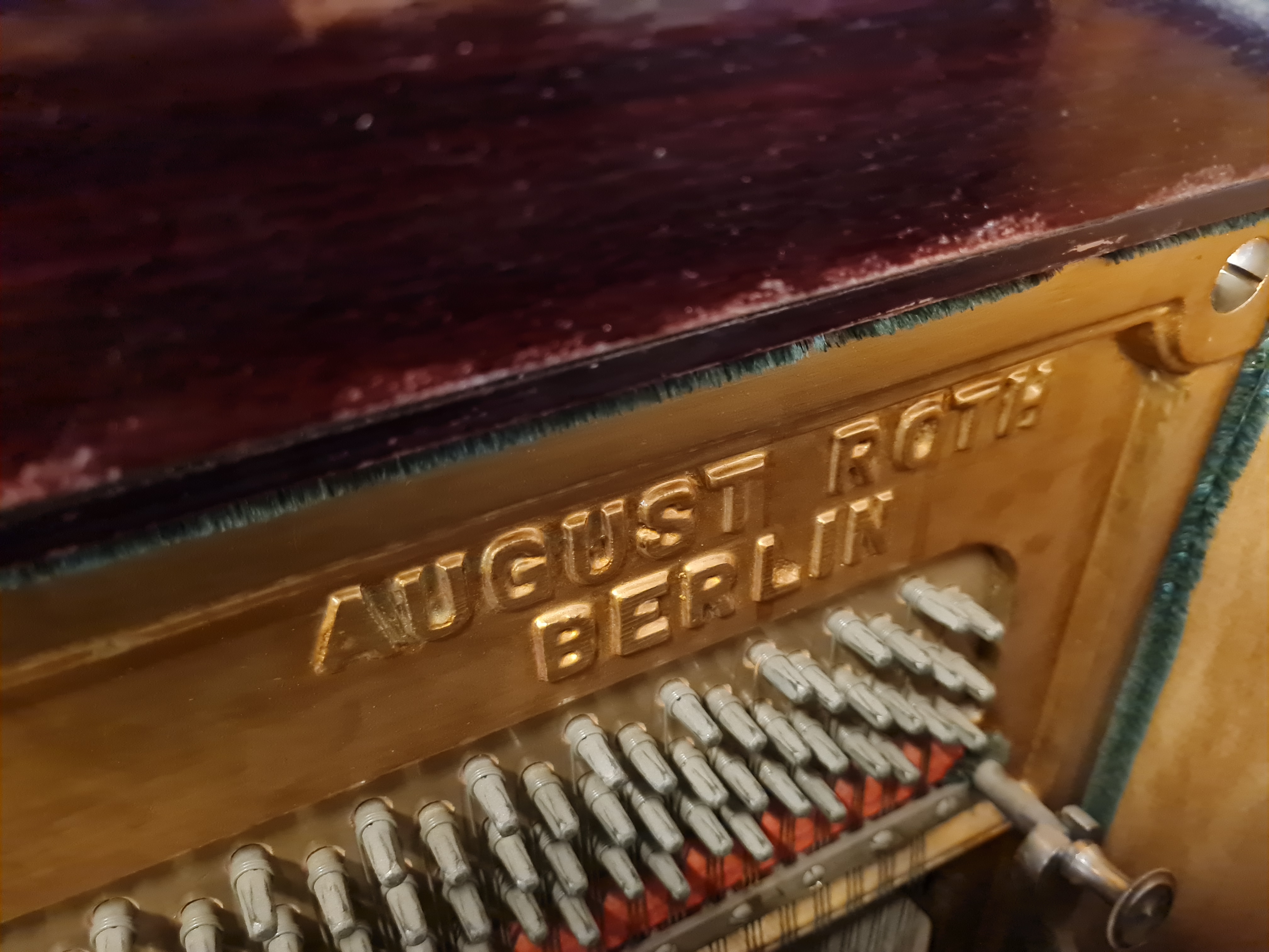 Selt - Píanó - handsmíðað 1925 - August Roth 3