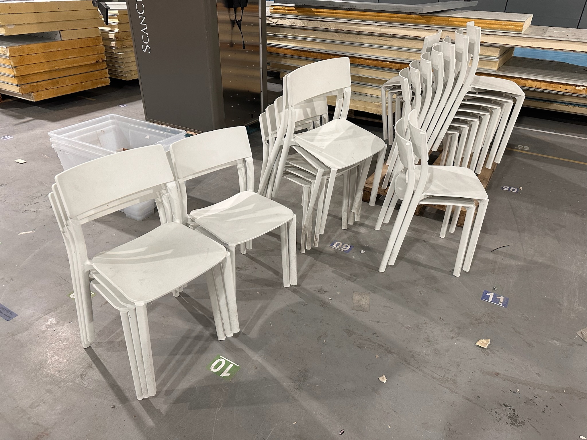 SELT / SOLD IKEA eldhússtólar, staflanlegir 5