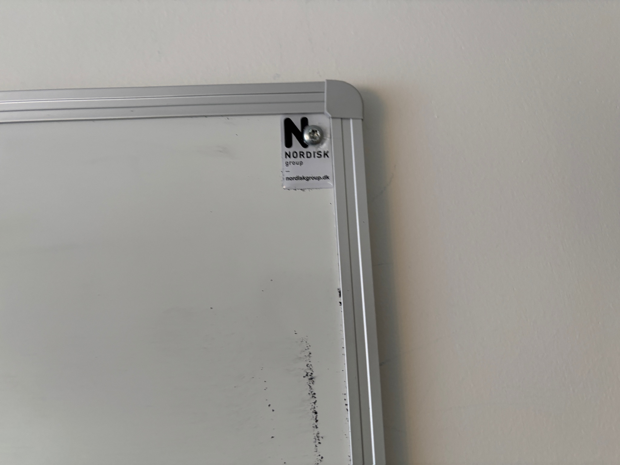 SELT / SOLD Nordisk tússtafla, B200 x H120 sm. 5