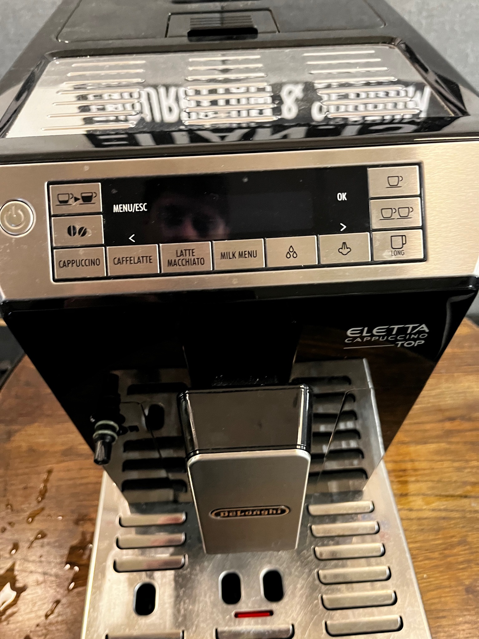 SELT / SOLD DeLonghi Eletta Cappuccino Top kaffivél 3