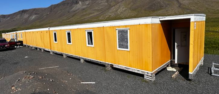 Gámaeiningar - sumarhús - vinnubúðir - skrifstofur 10 einingar 30 Herb, 5 Stk. WC,