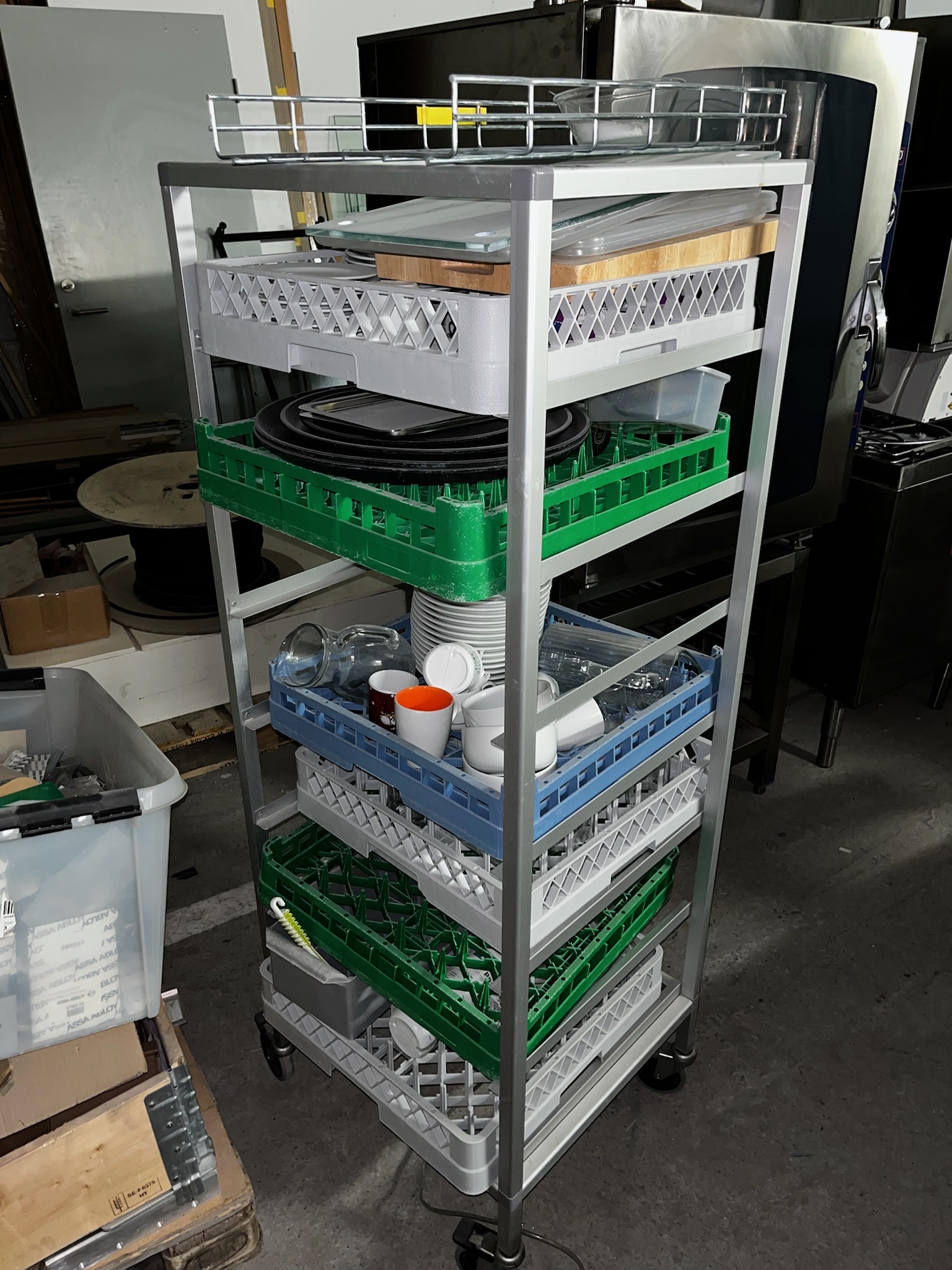 SELT - Uppþvottagrindur og hilla - vagn - plastgrindur