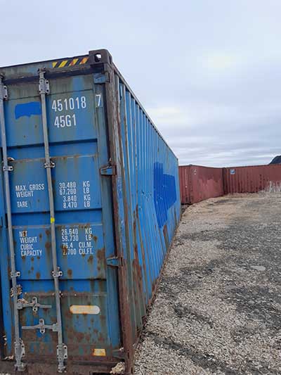 SELT / SOLD - Gámur Akranes - 40 fet. Nr. 451018. - 4