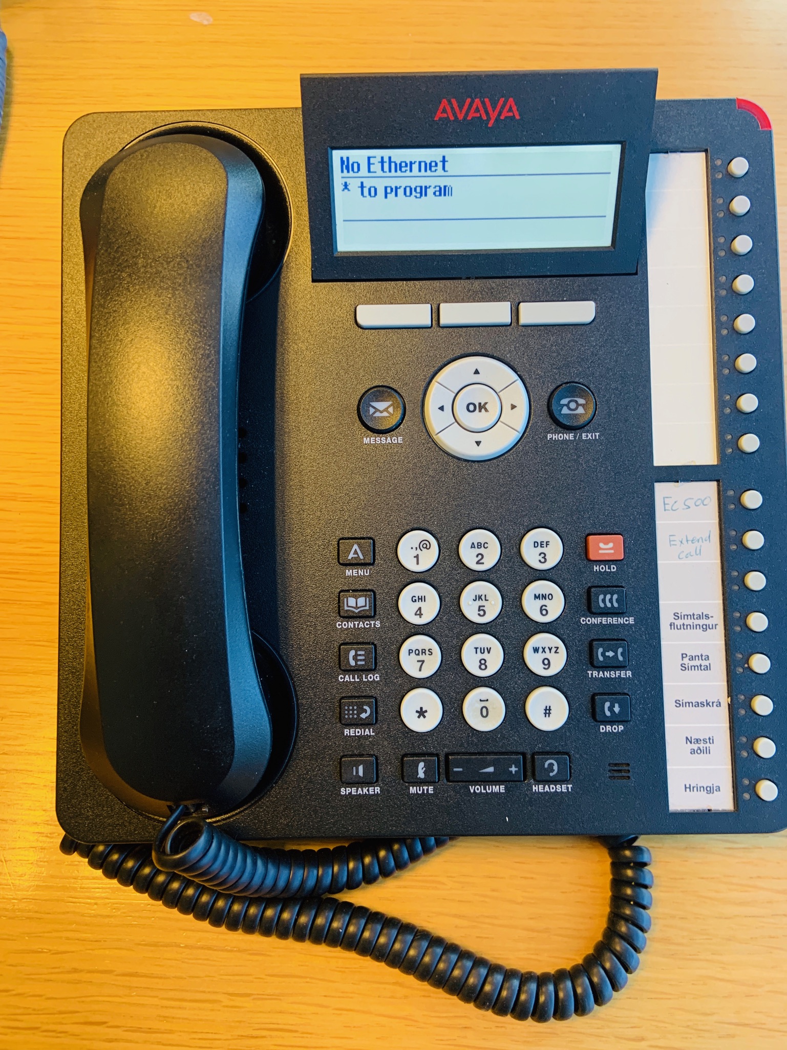 SELT / SOLD Avaya 1616-I IP símtæki 16 hnappa