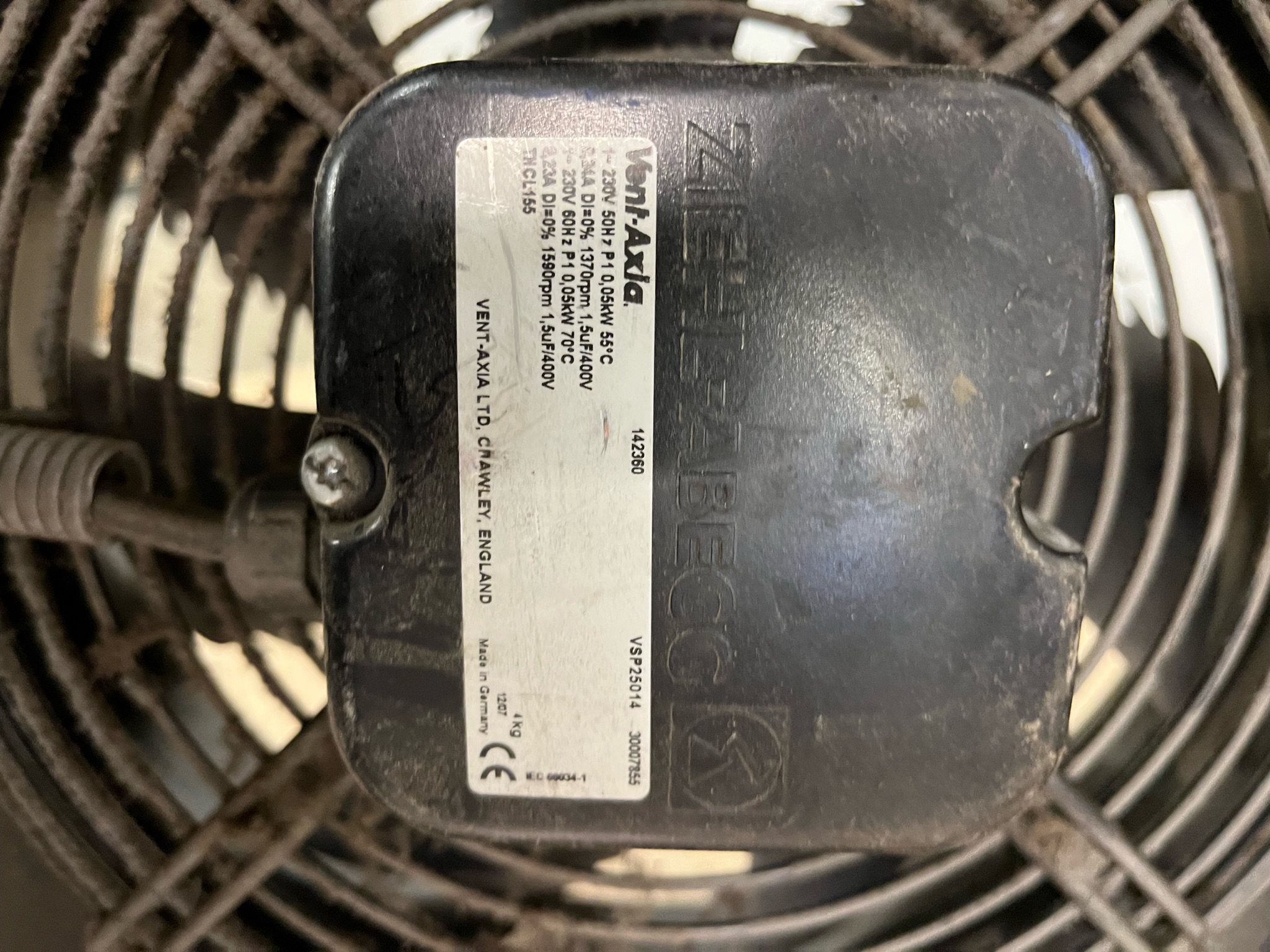 SELT / SOLD Vent-Axia THCL 155 vifta 4