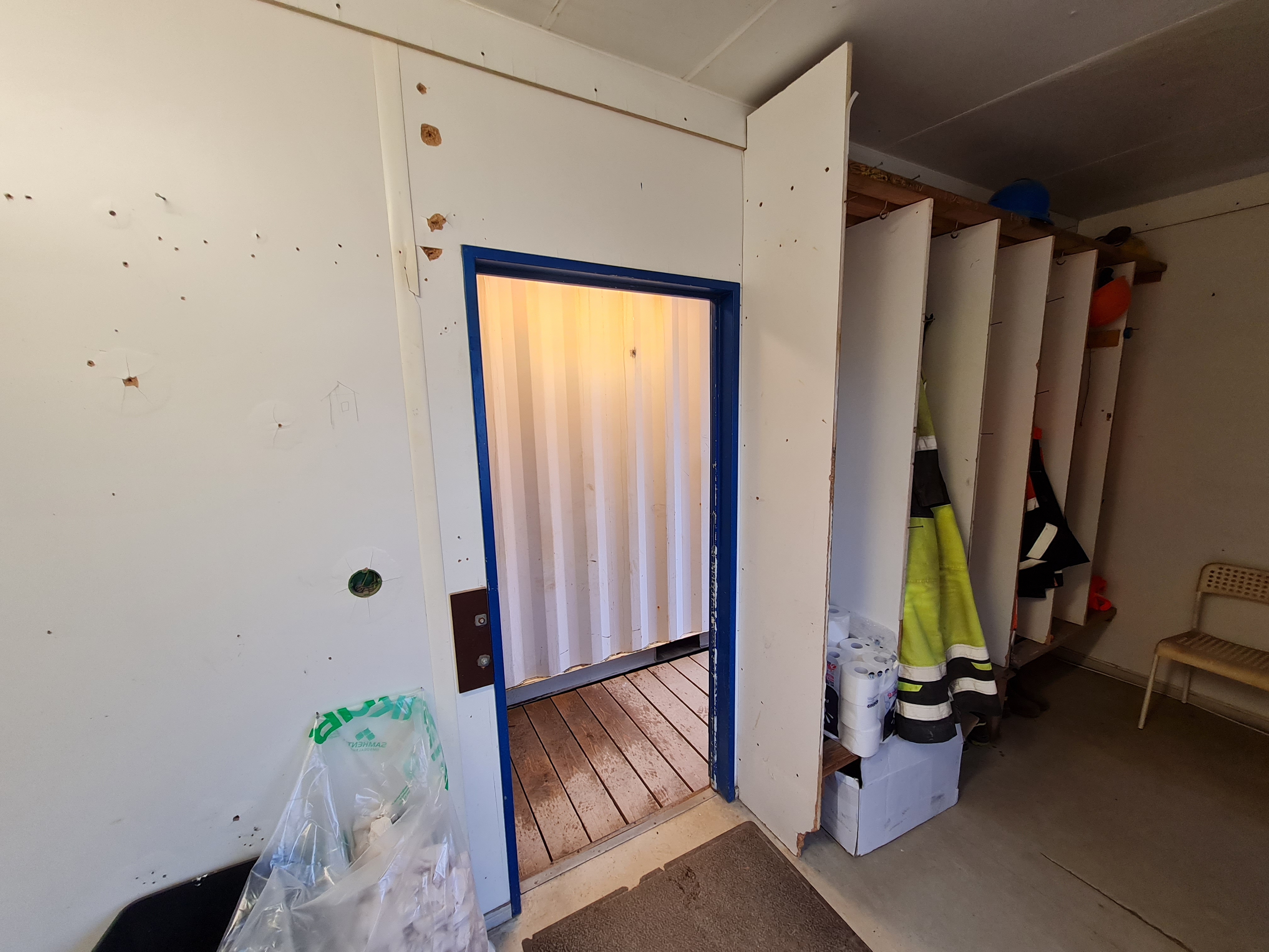 Selt - Gámahús - WC og gallageymsla - starfsmannaskápar 6