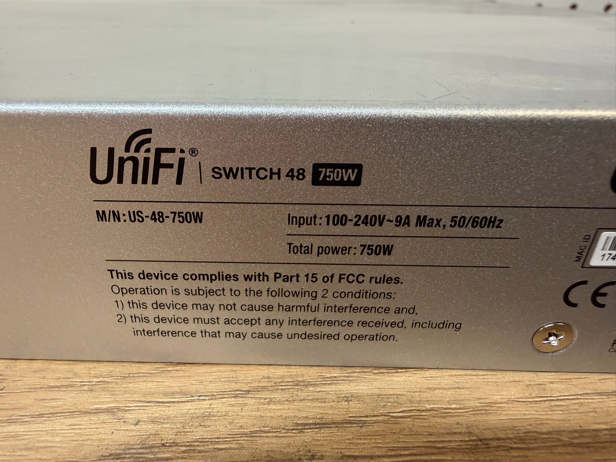 UniFi 48 750W sviss frá Ofar 3