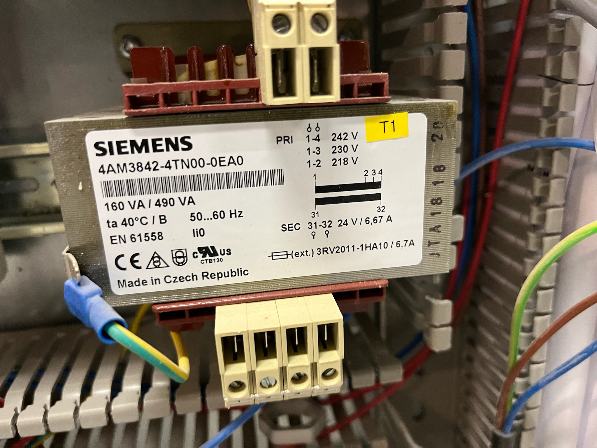 SELT / SOLD Siemens loftræstissamstæða með stjórnborði 8