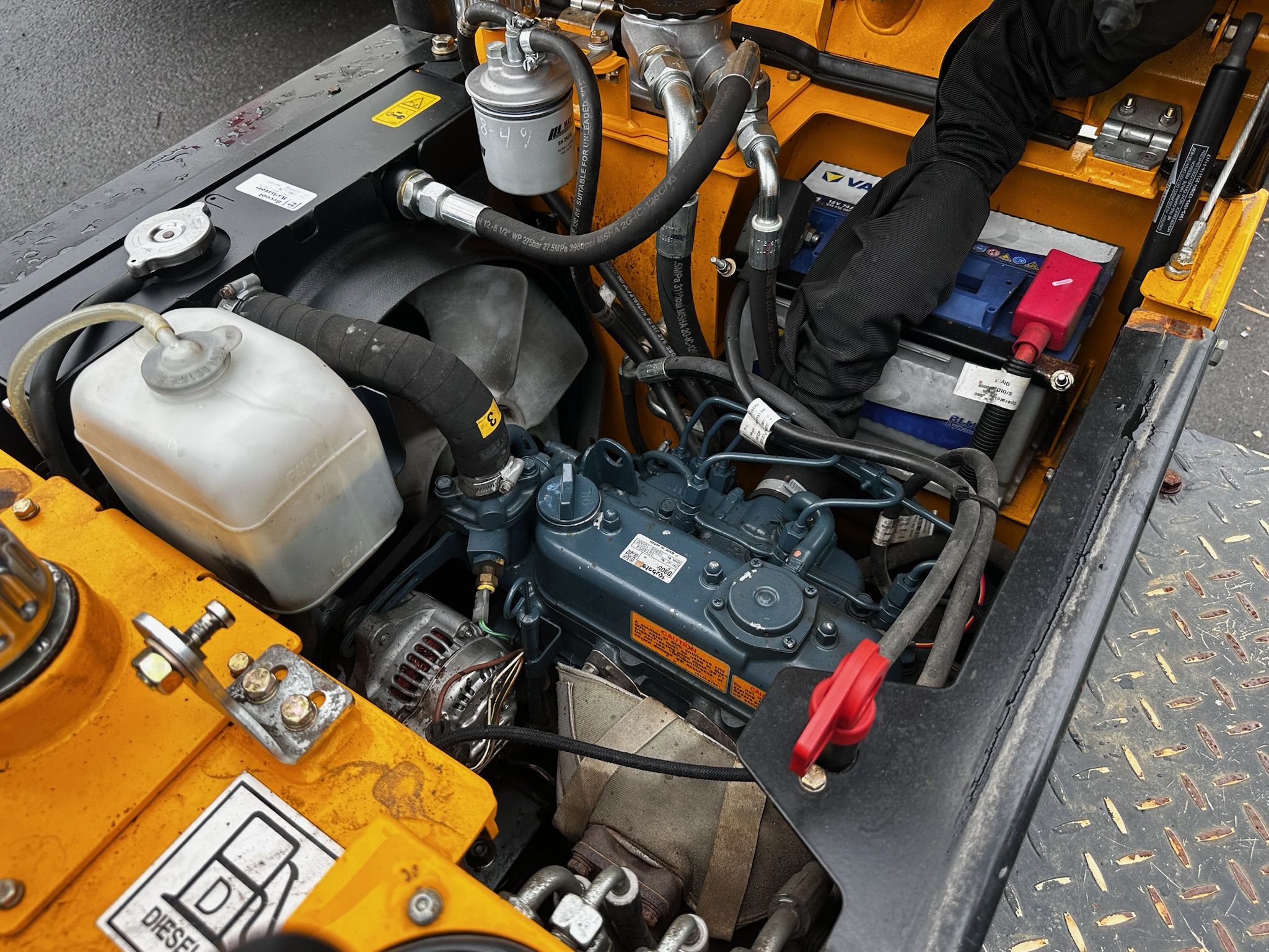 SELT / SOLD JCB dumper 2017 - 1 tonn 8