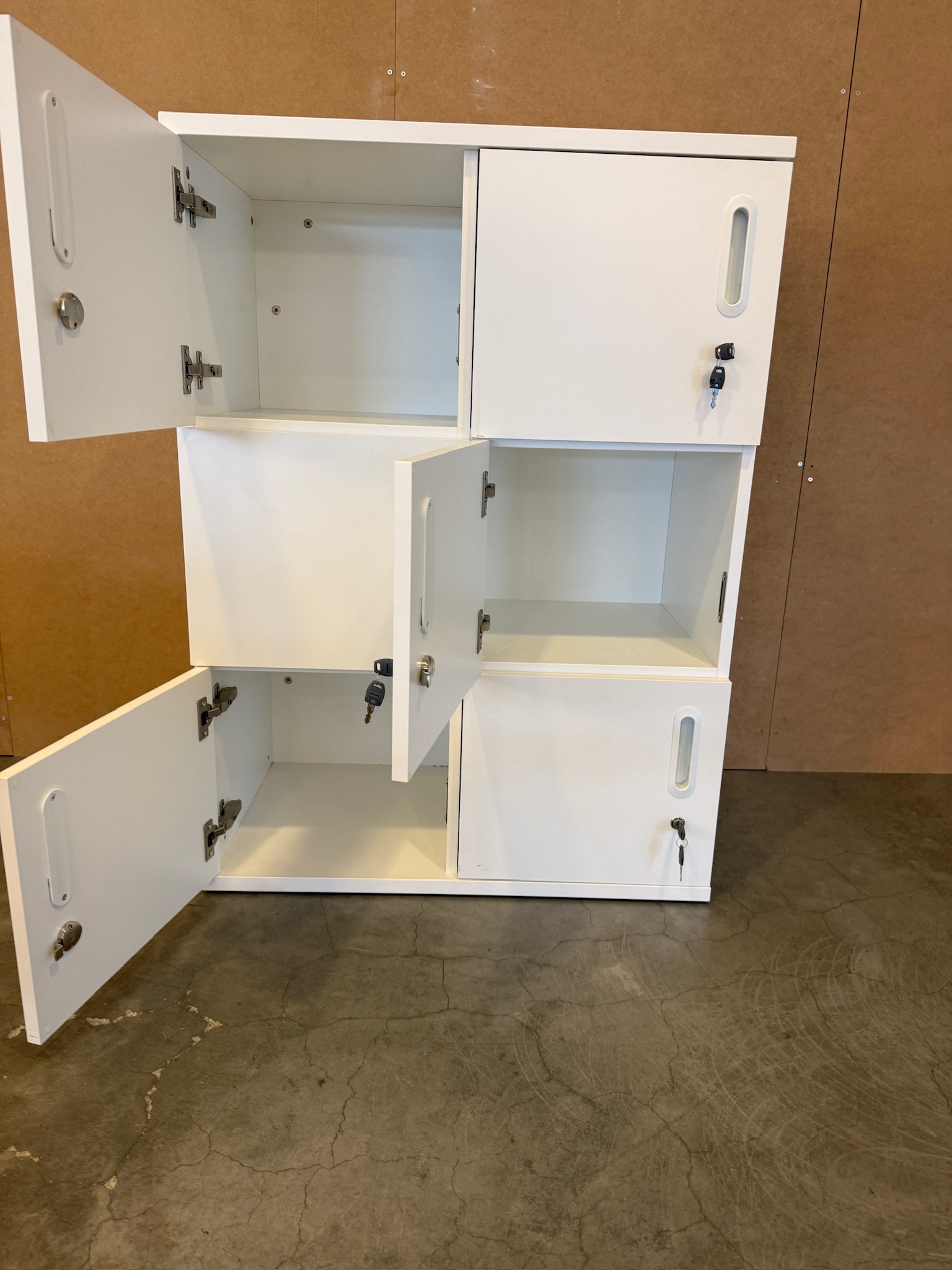 SELT / SOLD Herman Miller munaskápur frá Pennanum, 6 hólf 3