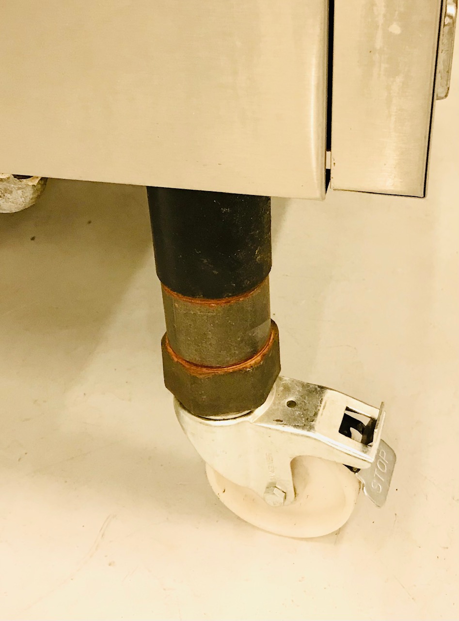 SELT / SOLD - Zanussi 80-100L veltipanna á hjólum 5