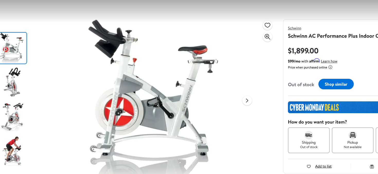 SELT / SOLD Schwinn þrekhjól - spinninghjól 9