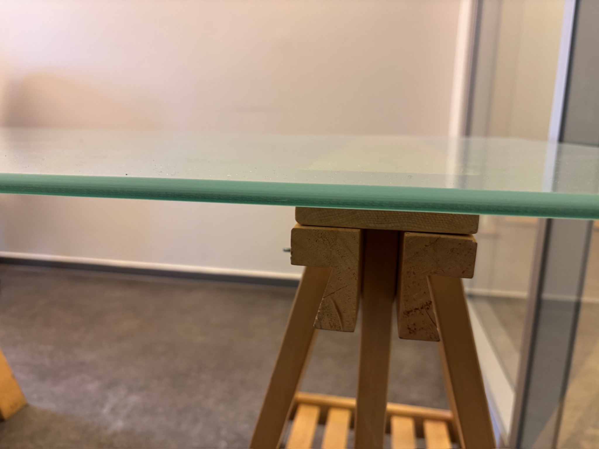 SELT / SOLD IKEA glerborð, B150x80sm. 4