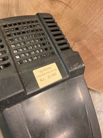 SELT / SOLD - Einhell loftpressa, 24 lítra tankur 7