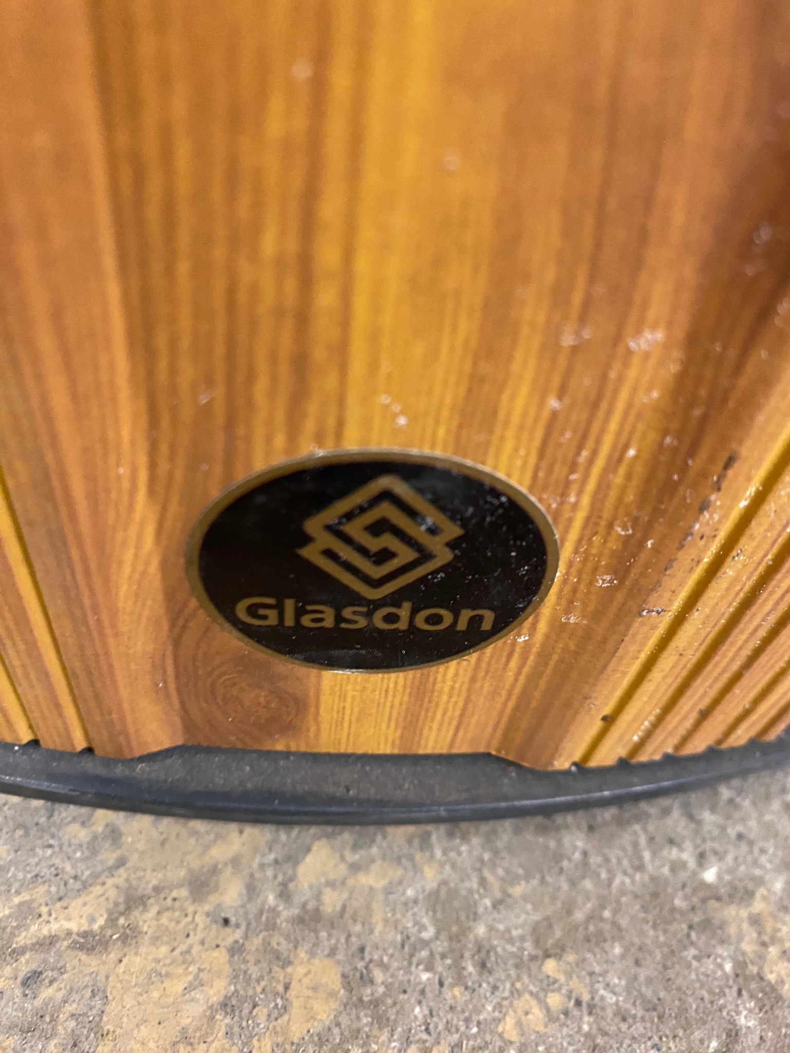 SELT / SOLD Glasdon ruslatunna (útitunna) 6