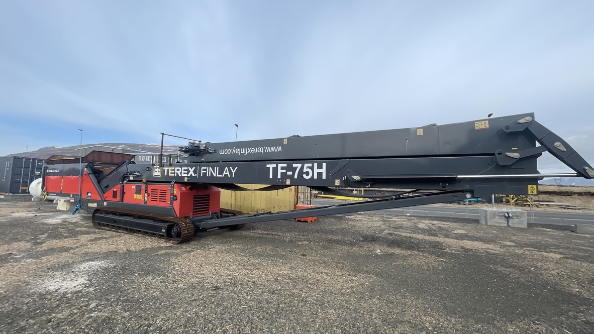 SELT / SOLD - TEREX TF75H færiband - 2021 - vel með farið 6