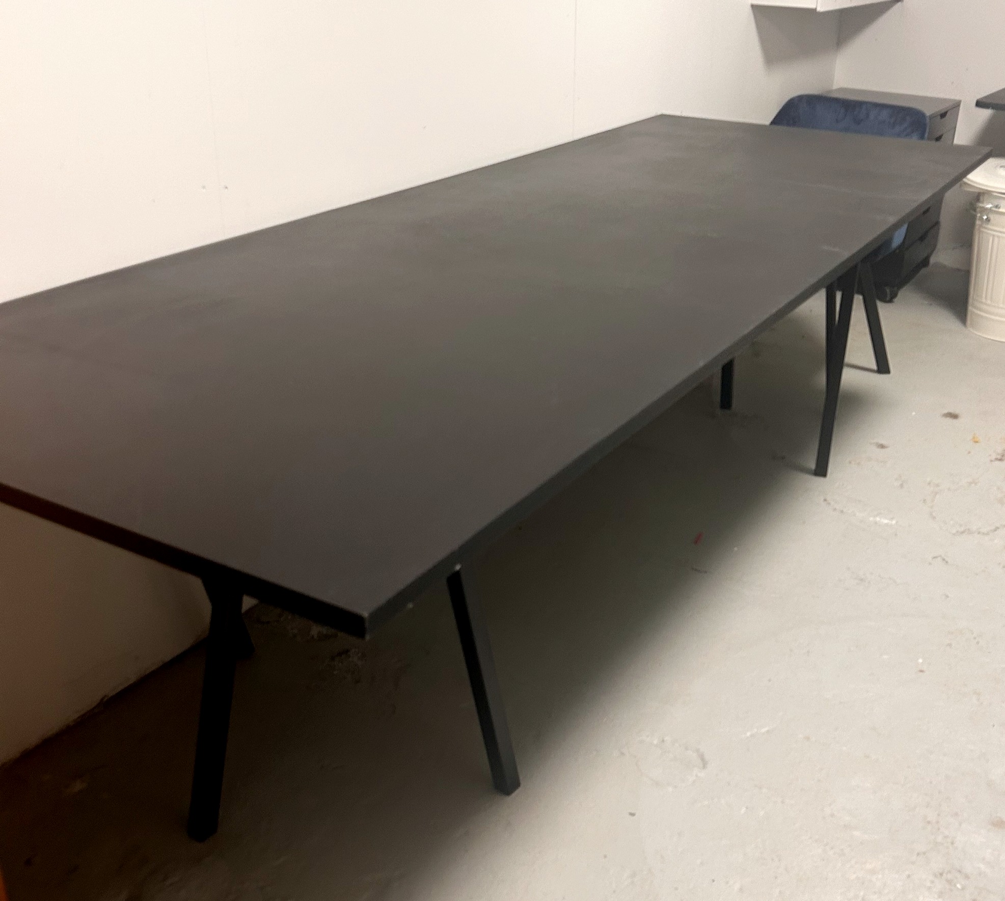 SELT / SOLD Borðstofu / fundarborð EPAL 6 manna, 250 x 93 sm. 2