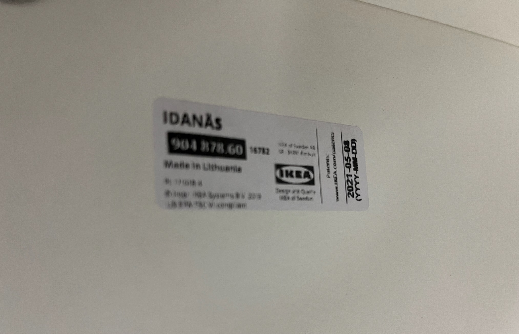SELT / SOLD IKEA sjónvarpsbekkur, B163 x D40 x H63 sm. 5