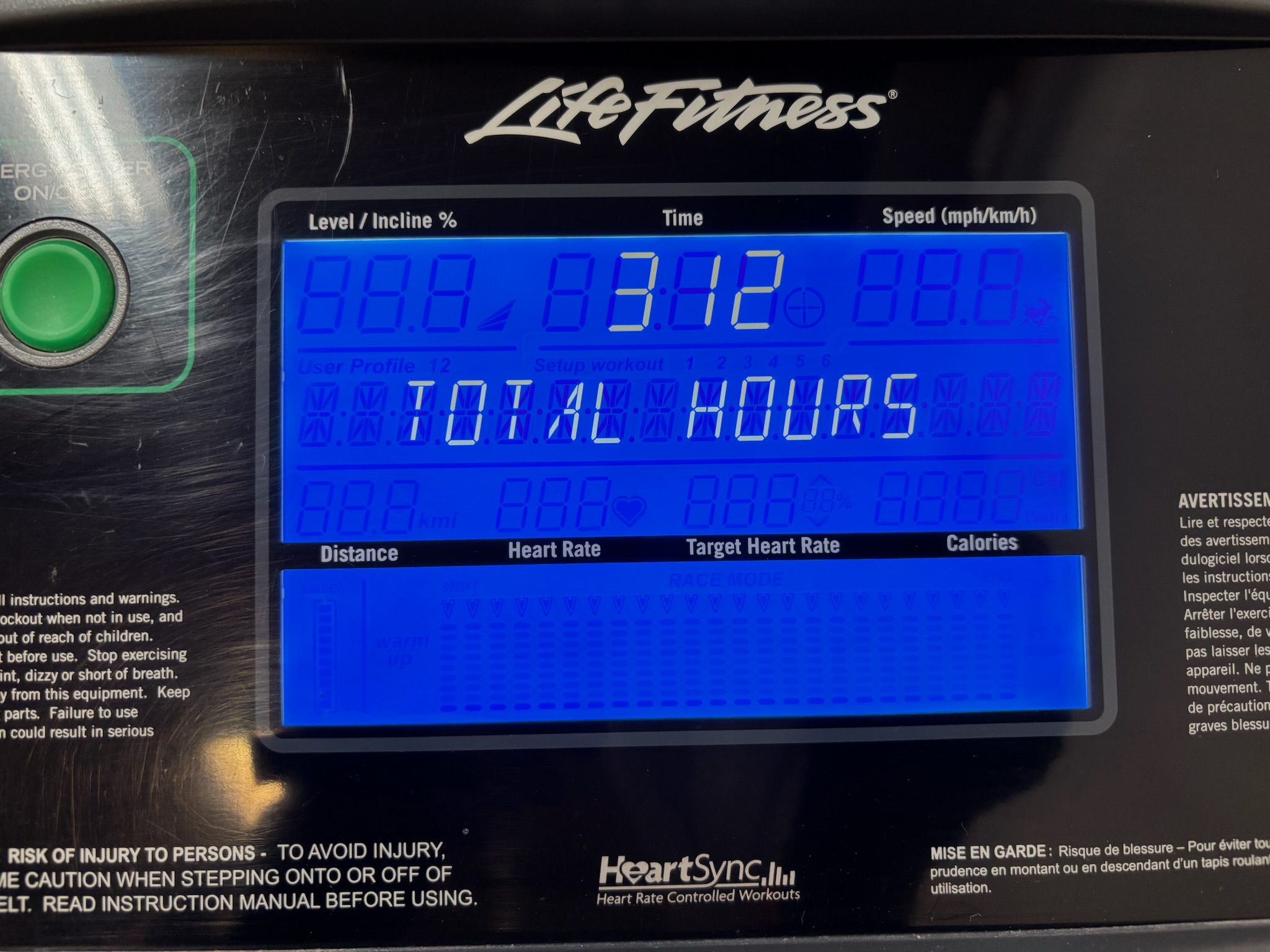 SELT / SOLD Life Fitness F3 hlaupabretti 5