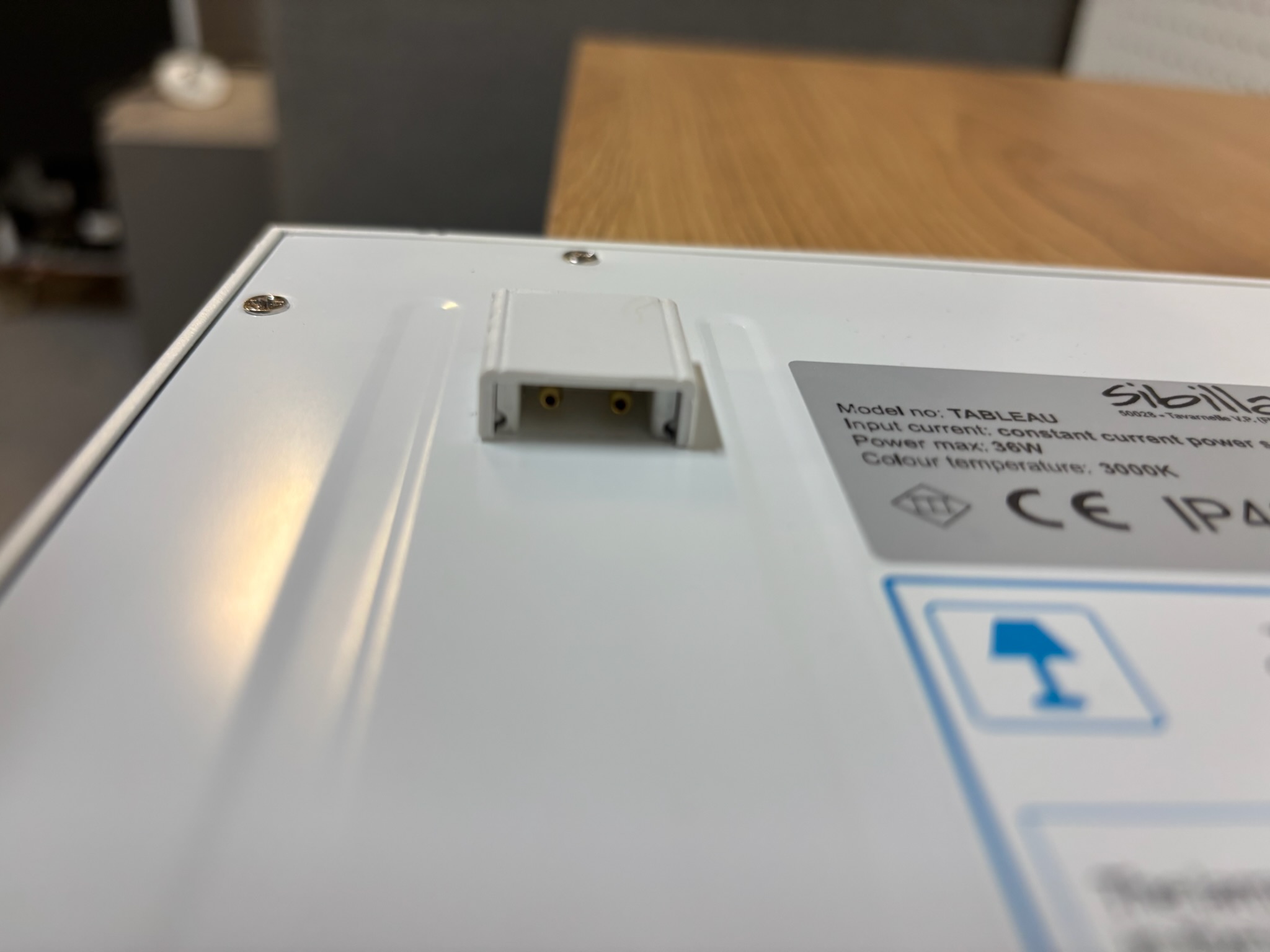 LED kerfisloftaljós - kerfisloftalampi, 595x595mm. (28 stk.) 7