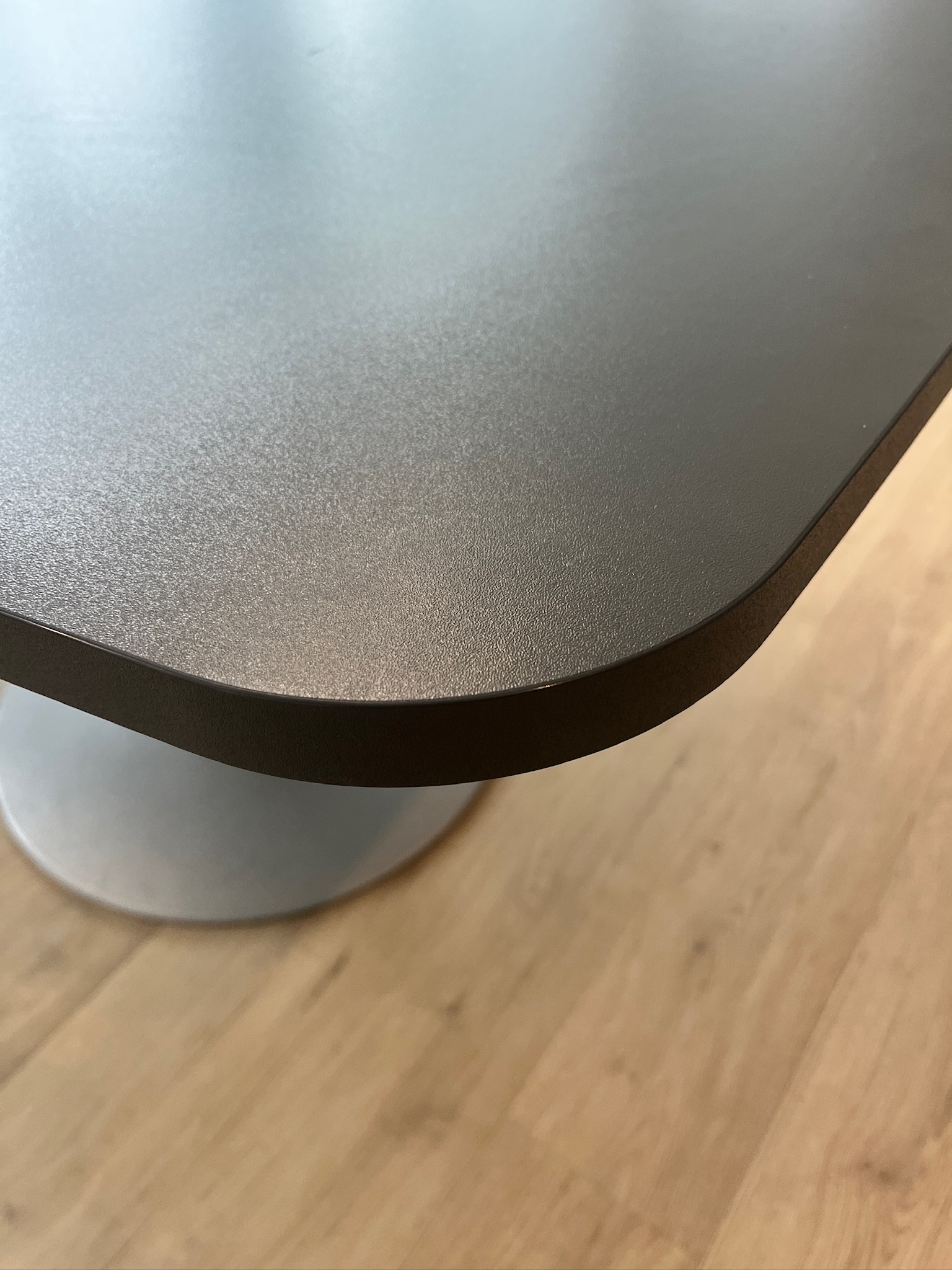SELT / SOLD Fundarborð svart - 240 x 110 sm. - 6 til 8 manna 4