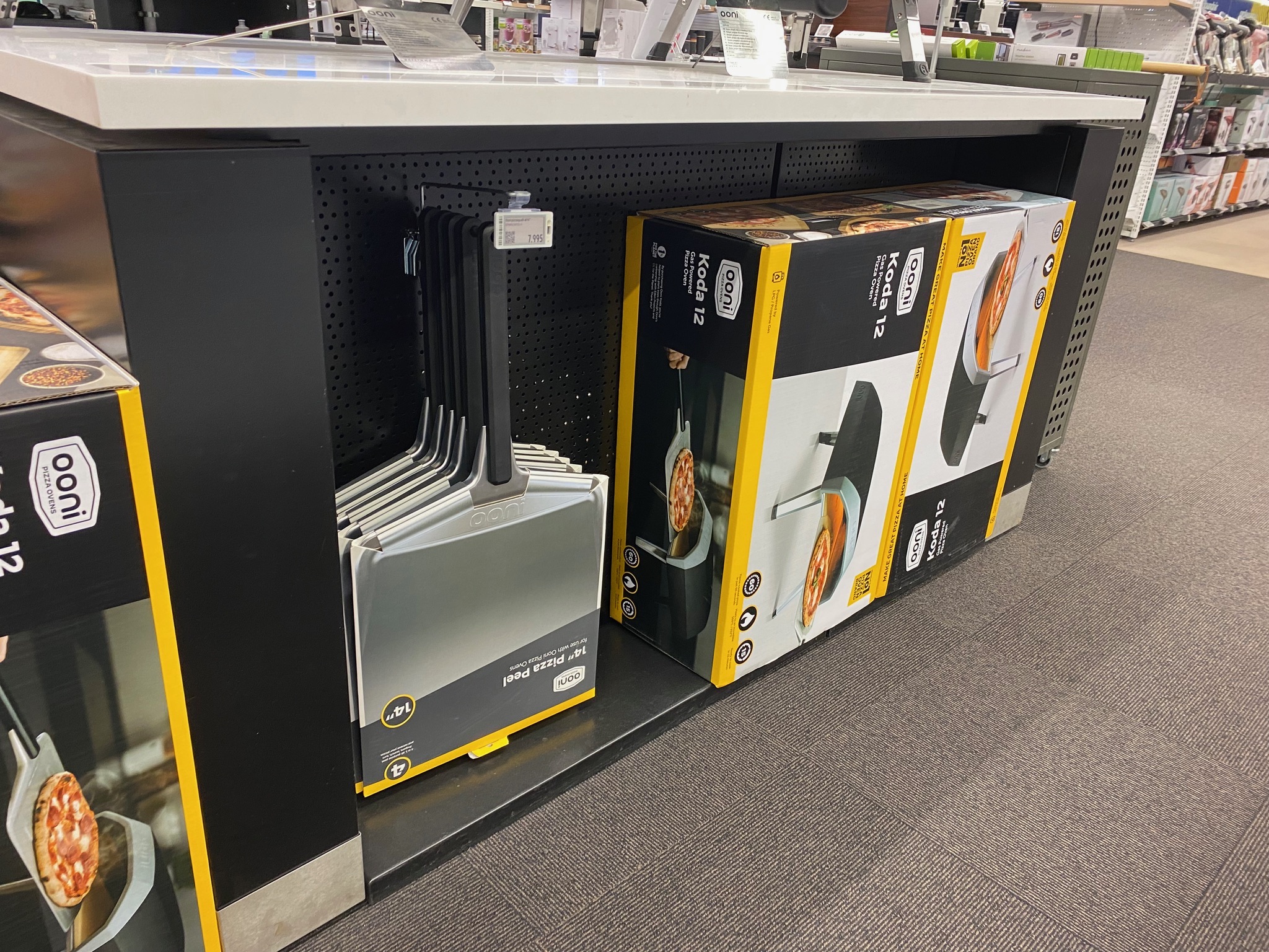 SELT / SOLD Vörusýningarborð, B180 x D90 x H92 sm. (5 stk.) 10