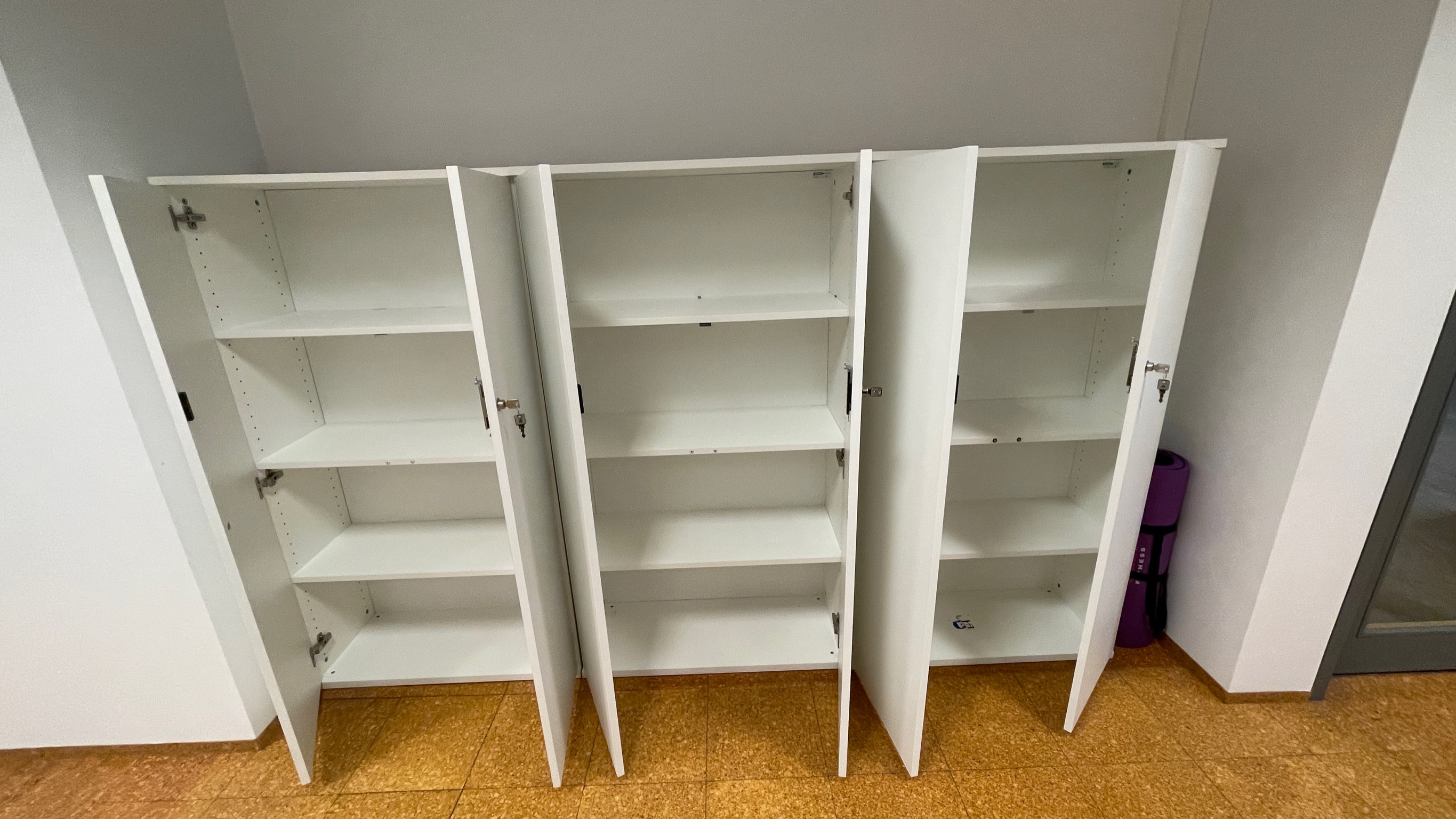SELT / SOLD Skrifstofuskápar m. læsingu frá Pennanum 6