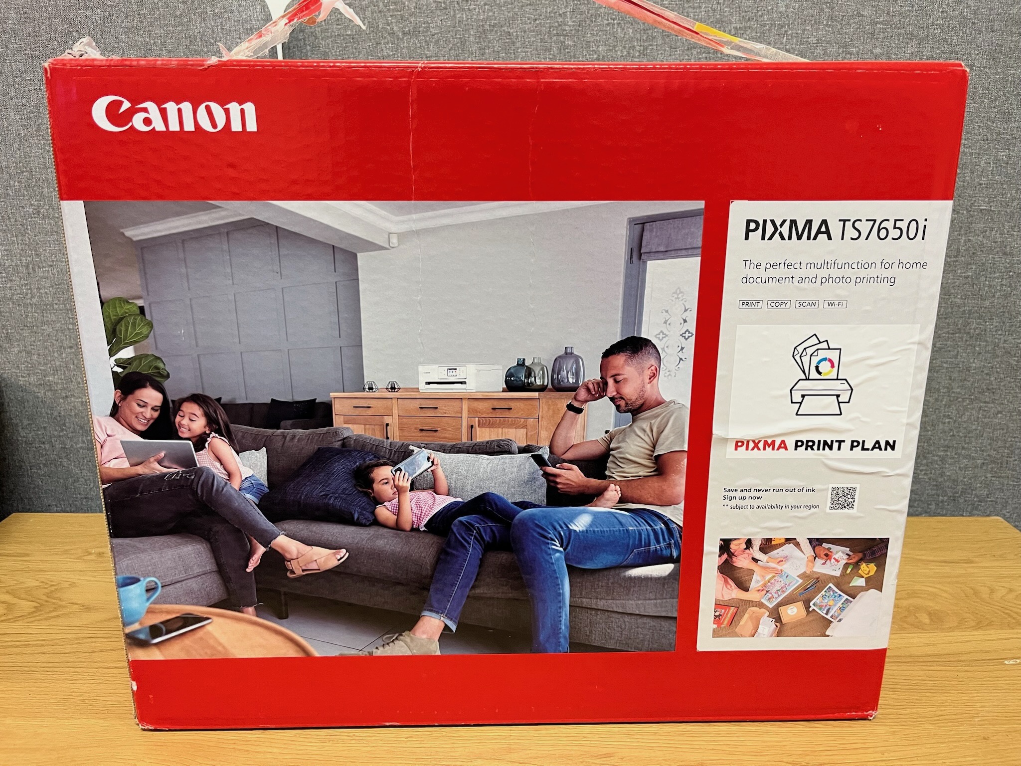 SELT / SOLD Canon PIXMA A4 bleksprautuprentari með Wi-Fi og 350 blaða skúffu. 3