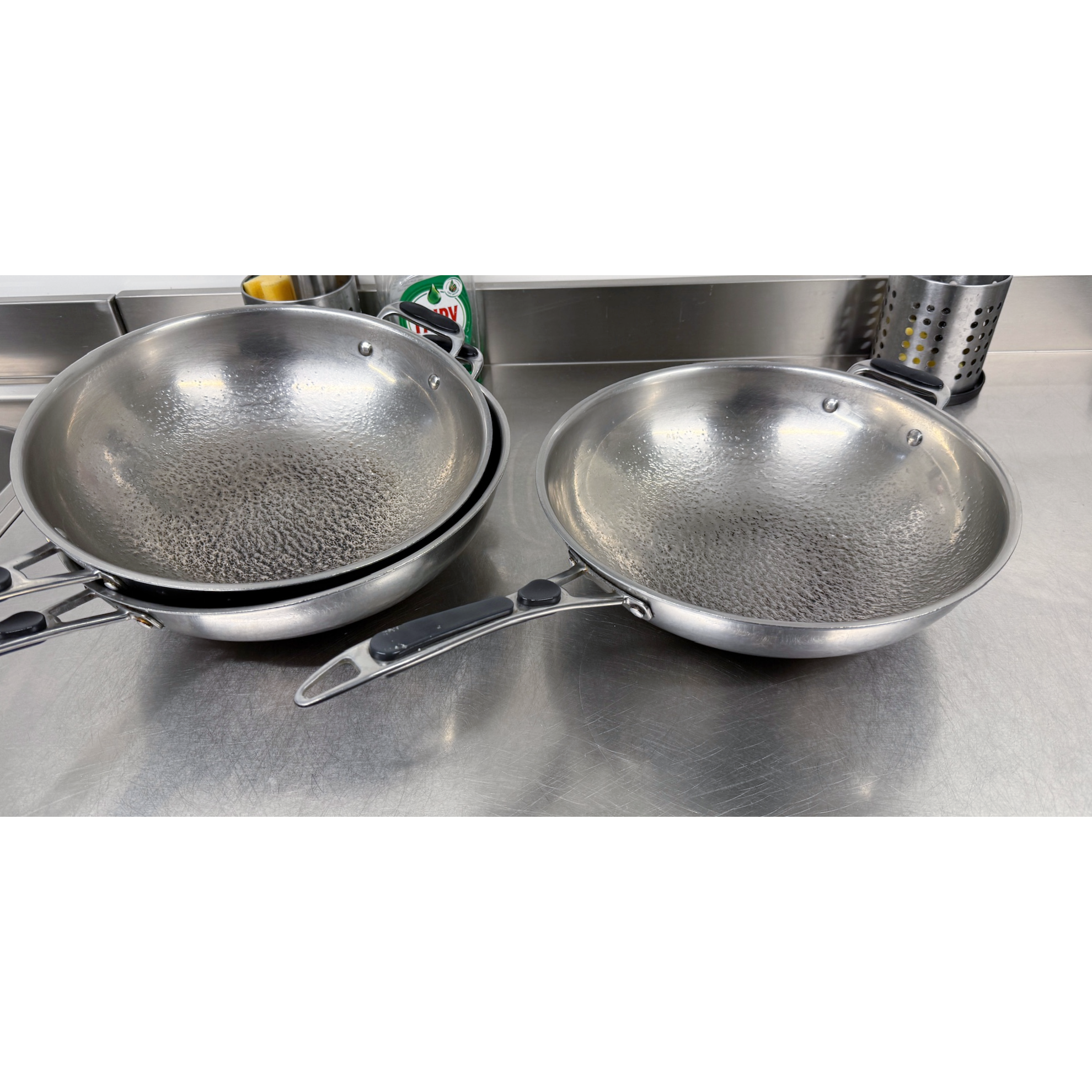 SELT / SOLD Hendi wok panna frá BVT, Ø36sm.