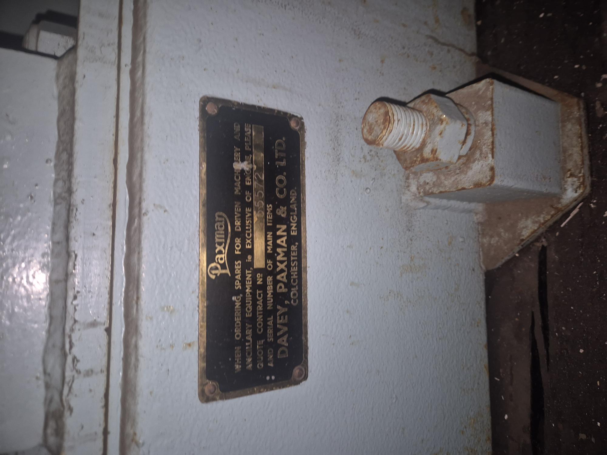 Paxman varaaflsstöð / rafstöð – 230 kVA 4