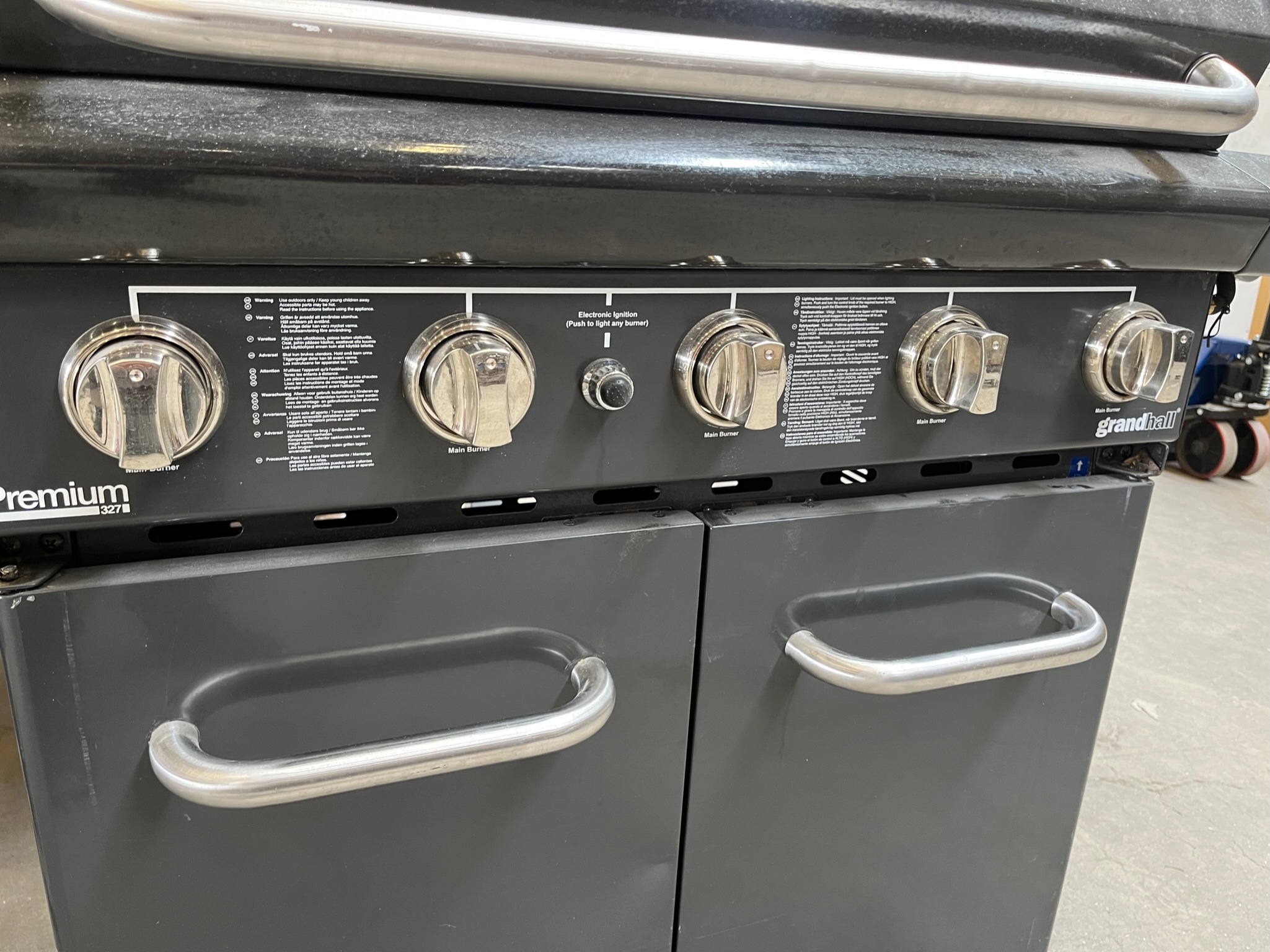 SELT / SOLD - Grandhall Premium grill 5